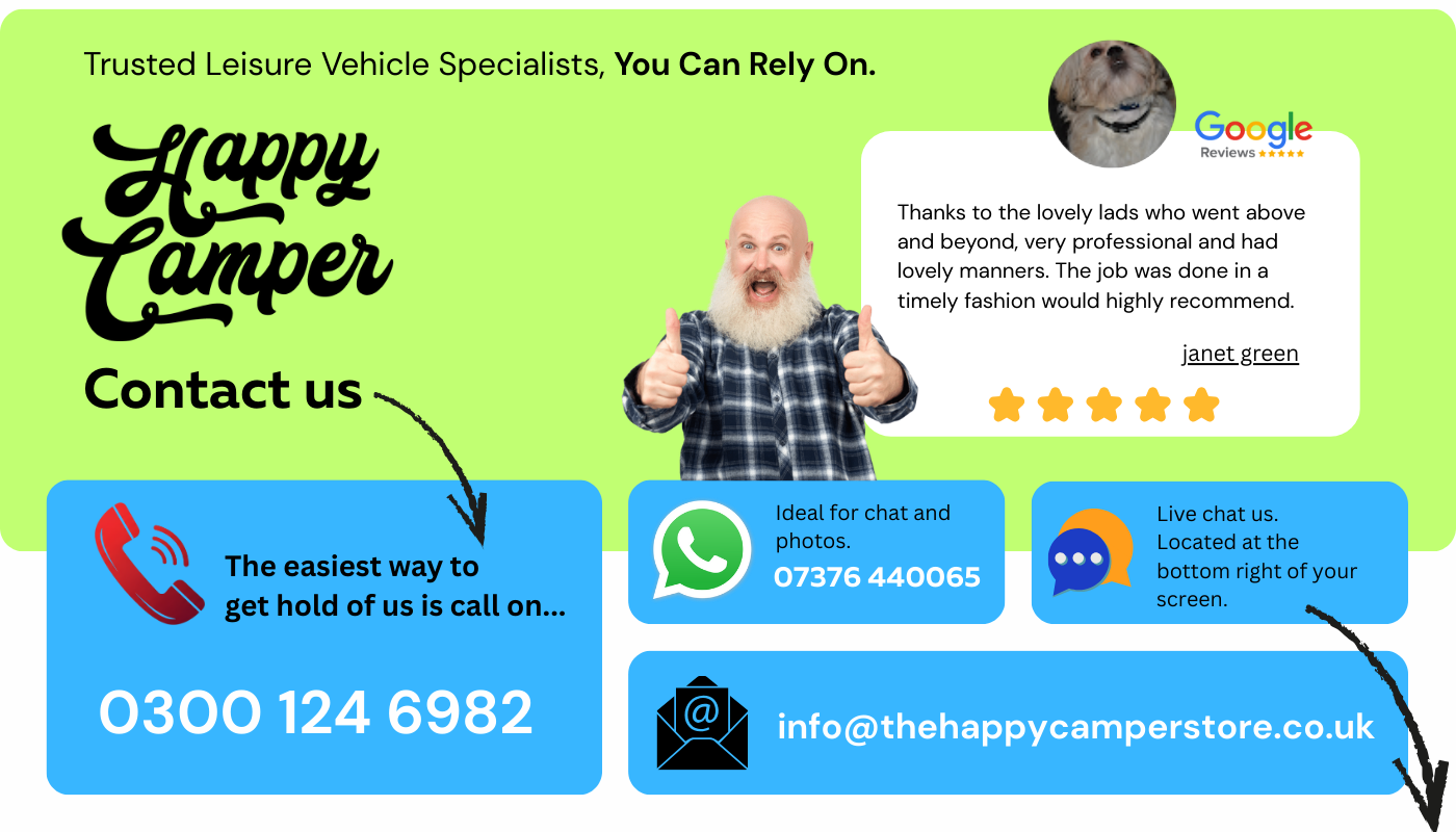 Contact Happy Camper - North West & North Wales Leisure Vehicle Specialists Contact leisure vehicle specialists North West & North Wales : Leisure vehicle repairs near me : Campervan caravan repair contact : Book leisure vehicle repair : Leisure vehicle service enquiry : Mobile leisure vehicle repairs : Camper caravan repair phone number : Leisure vehicle servicing contact : Get a quote leisure vehicle repairs : Leisure vehicle repair company near me North West & North Wales