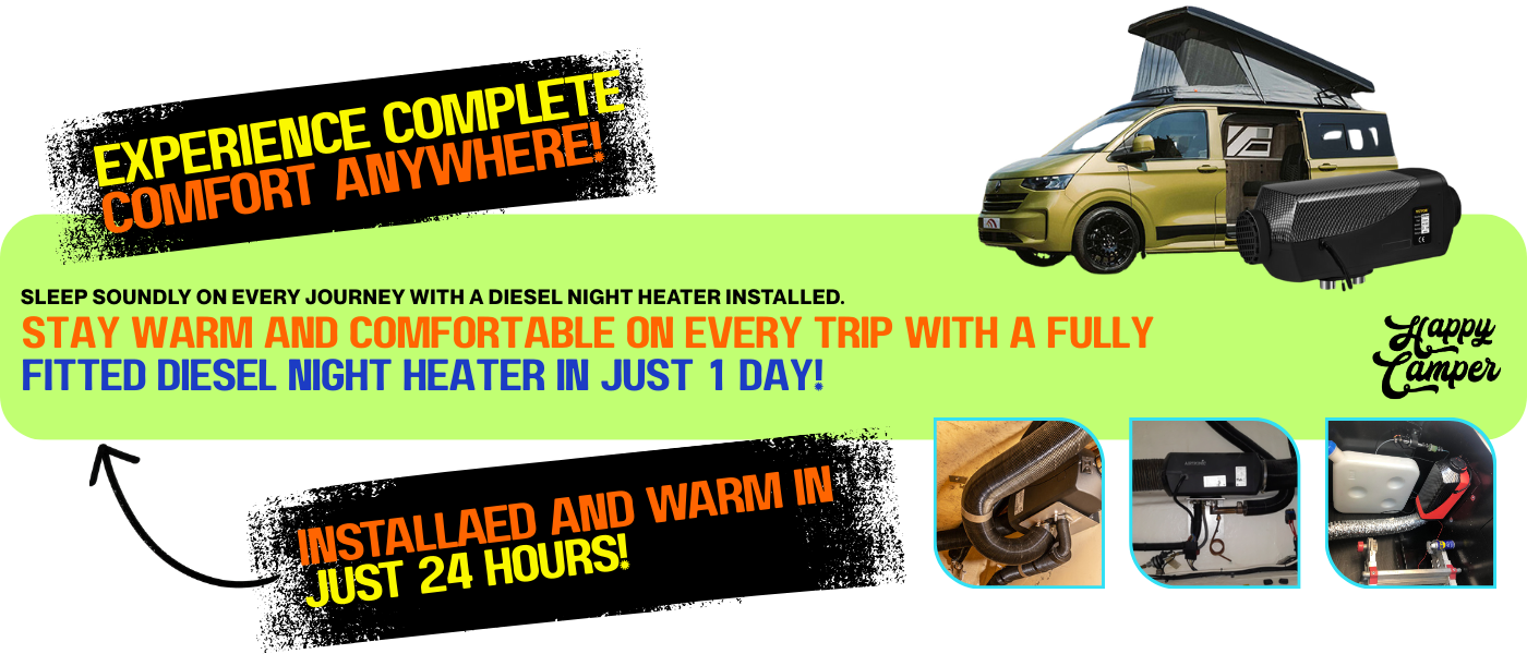 Diesel Night Heater Installation North West & North Wales Motorhome Diesel Night Heater Installation North West & North Wales : Campervan Diesel Night Heater Installation North West and North Wales : Diesel Night Heater Installation North West and North Wales