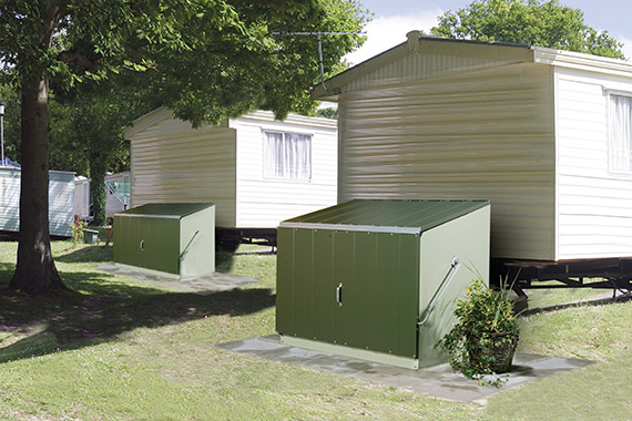 washing machine for a static caravan