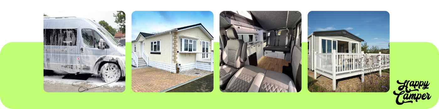 Static Caravan & Lodge Cleaning North West & North Wales Static Caravan Valeting North West & North Wales : Leisure Vehicle Valeting North West & North Wales